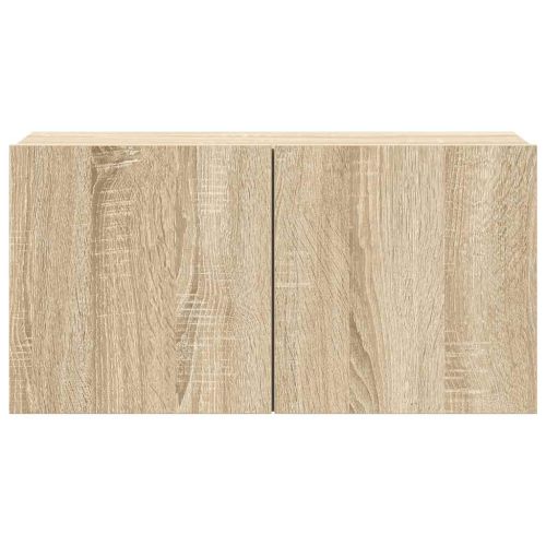 Комплект ТВ шкафове от 7 части, сонома дъб, инженерно дърво7