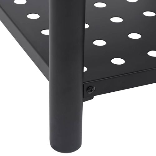 Преносимо огнище с ръжен, 54x54x55 см, стомана