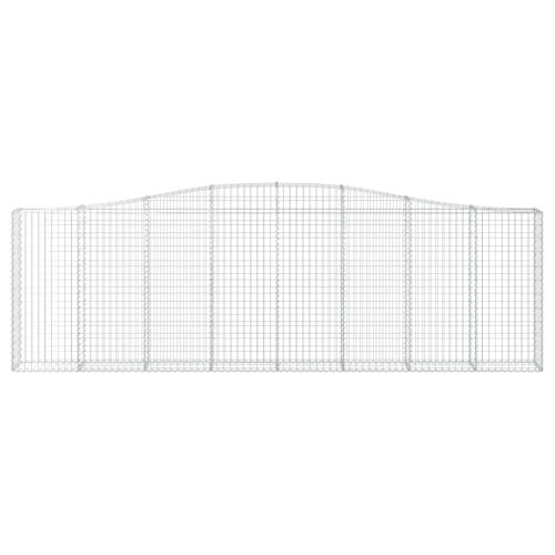 Габионни кошници арка 6 бр 400x30x120/140см поцинковано желязо
