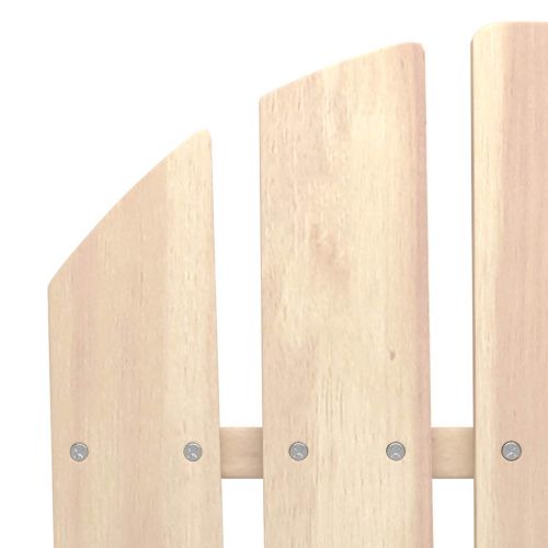 2-местен градински стол "Адирондак", чам масив