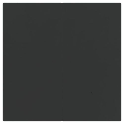 Градински трапезен комплект 5 части с възглавници сив полиратан