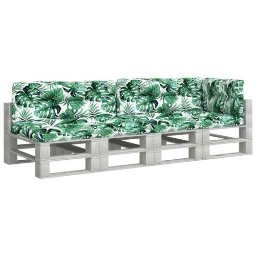 Палетни възглавници, 5 бр, на листа, текстил