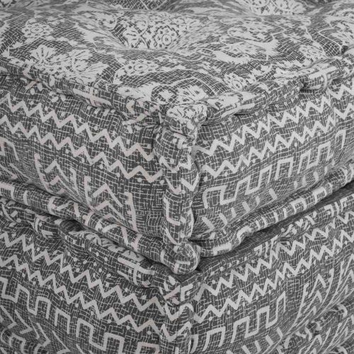 Модуларен Пачуърк Диван 2 pcs Светлосиво 140 x 70 x 36 см