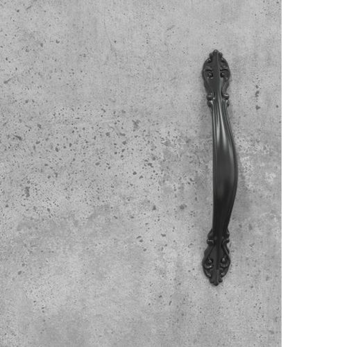 Сайдборд, бетонно сив, 69,5x34x90 см, инженерно дърво