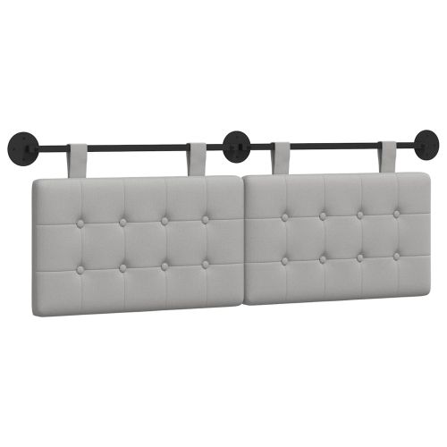 Висяща табла Облачно сиво 150 x 55 x 5 см текстил