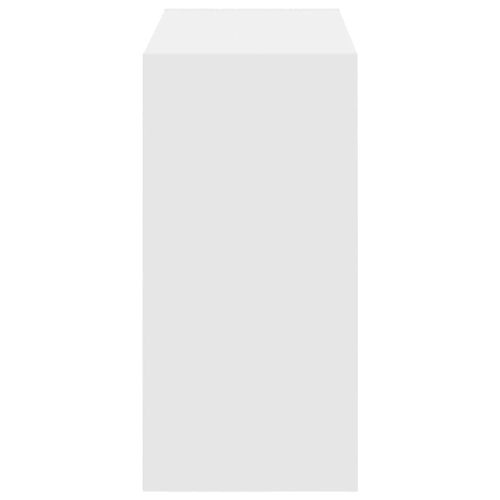 Поставки за обувки, 2 бр, стифируеми, бели, 60x30x30,5 см