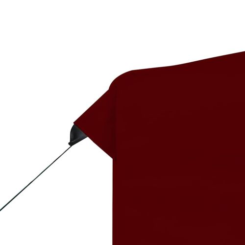 Професионална сгъваема шатра + стени алуминий 3х3 м червена