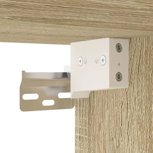 ТВ шкаф за стенен монтаж, сонома дъб, 40x34,5x40 см