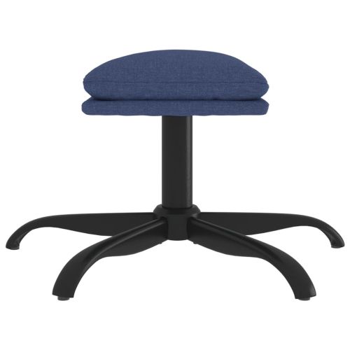 Табуретка, синя, 60x60x36 см, плат