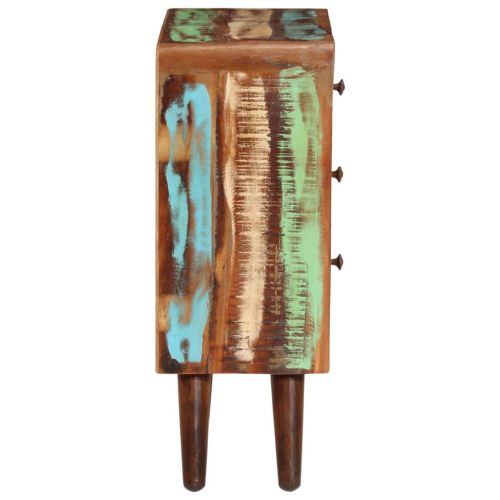 Сайдборд, 55x30x80 см, регенерирано дърво масив