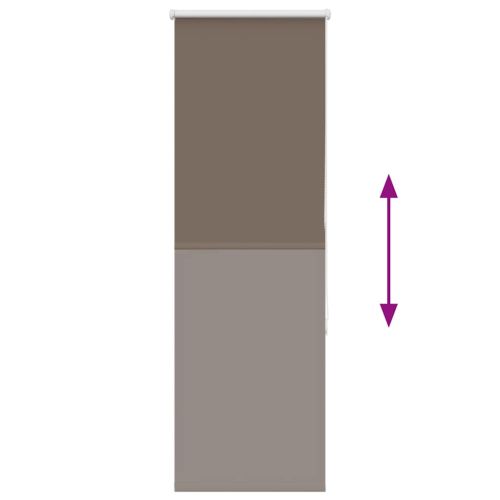 Ролетна щора Blackout Кафе 60x150 см ширина на тъканта 55,7 см