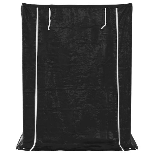 vidaxL Стойка за дърва за огрев с дъждобран, 150x100x200 см