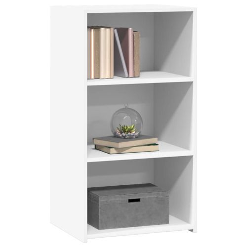 Бюфет, бял, 50x41x93 см, инженерно дърво