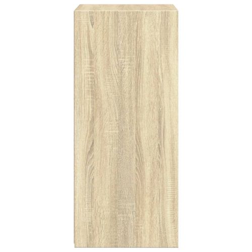 Бюфет, дъб сонома, 50x41x93 см, инженерно дърво