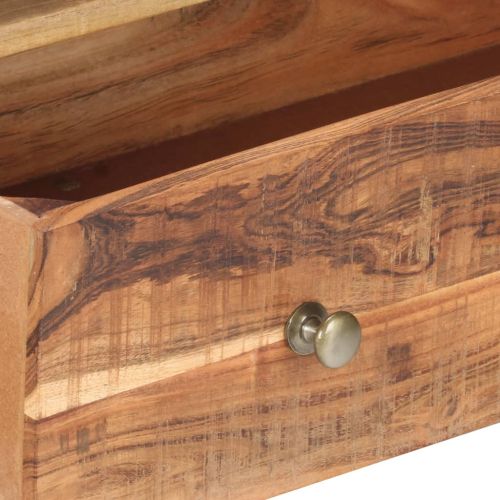 ТВ шкаф 120x30x50 см грубо акациево дърво