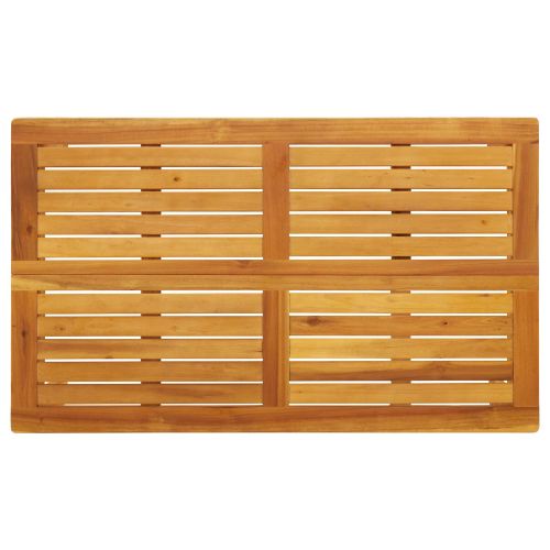 Комплект дивани 2 pcs Антрацит Солидно акациево дърво