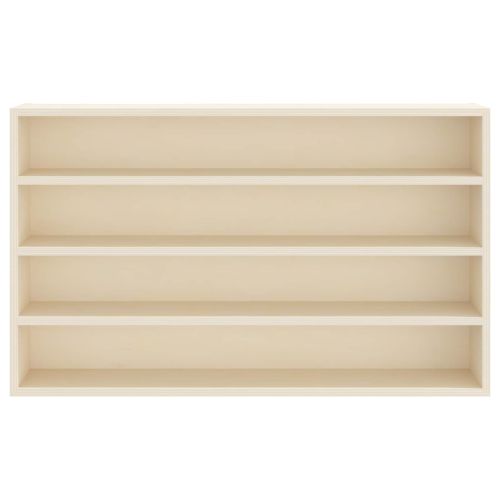 Стена дисплей кутия Бежово 60 х 8,5 х 37 см Инженерно дърво