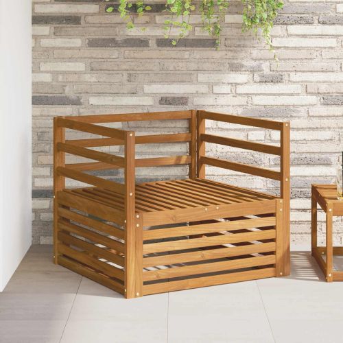 2 Брой Диван с подлакътници Естествен