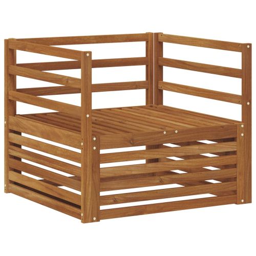 2 Брой Диван с подлакътници Естествен