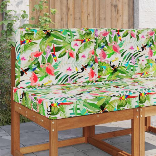 Възглавница за диван на открито 2 pcs цветно Полиестер