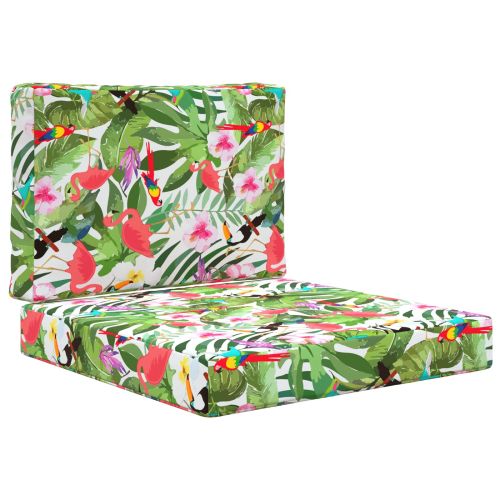 Възглавница за диван на открито 2 pcs цветно Полиестер