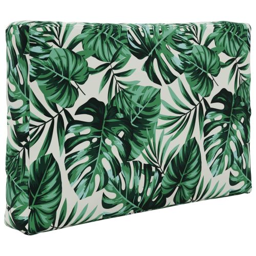 Възглавница за диван на открито 3 pcs Мотив с листа Полиестер