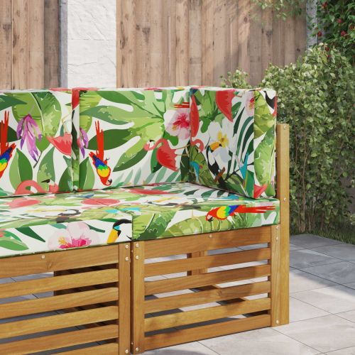 Възглавница за диван на открито 3 pcs цветно Полиестер