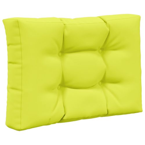 Възглавница за диван на открито 3 pcs Зелен Полиестер