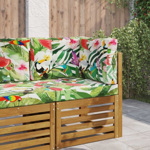 Възглавница за диван на открито 3 pcs цветно Полиестер