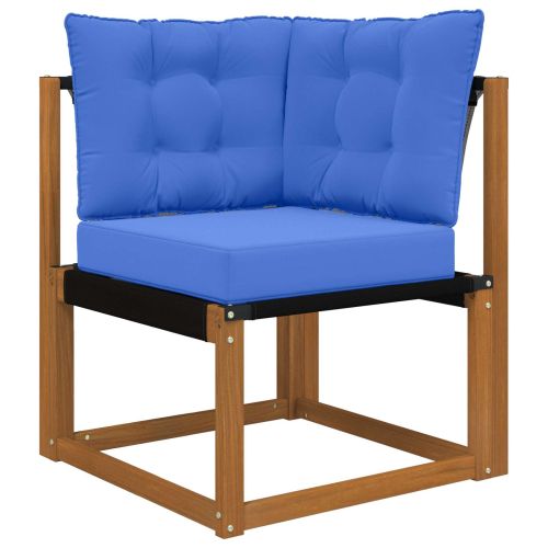 Възглавница за диван на открито 3 pcs Тюркоаз Полиестер