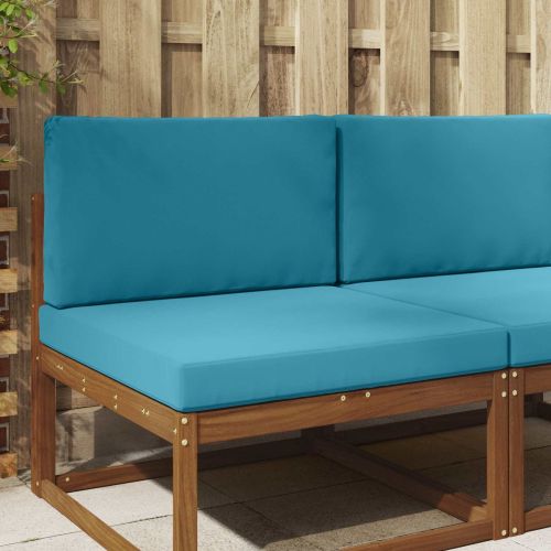 Възглавница за диван на открито 2 pcs Кралско синьо Полиестер