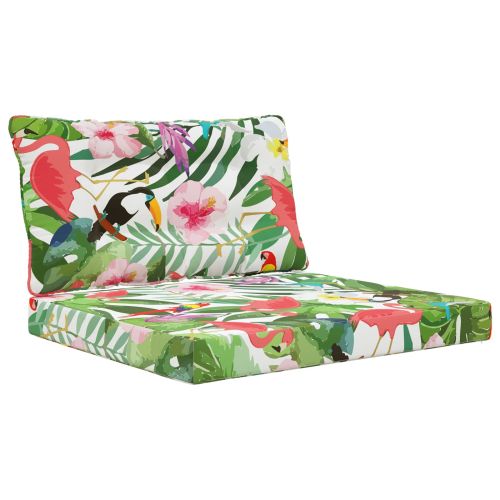 Възглавница за диван на открито 2 pcs цветно Полиестер