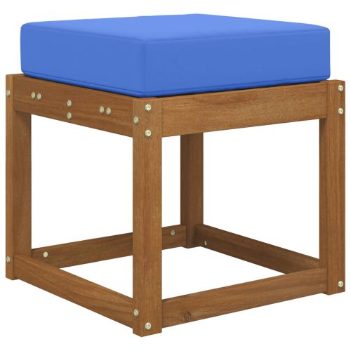 Възглавница за открито седалка Тюркоаз 40 x 40 x 8 см