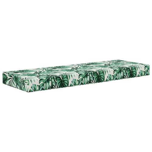 Възглавница за сядане Мотив с листа 115 x 40 x 8 см