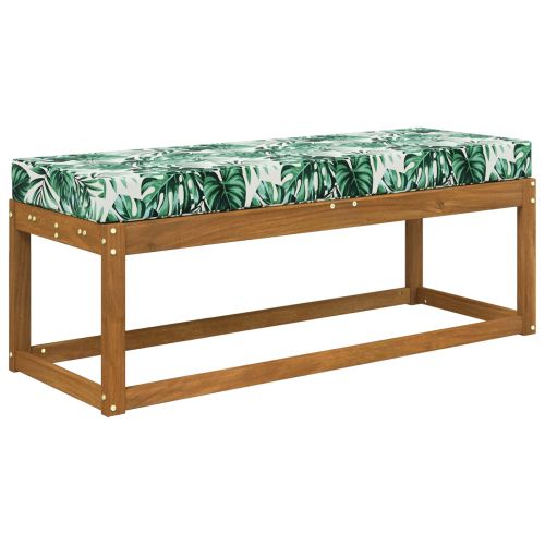 Възглавница за сядане Мотив с листа 115 x 40 x 8 см