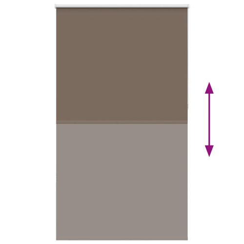 Ролкова щора Blackout Кафе 120x230 см Ширина на плата 116,6 см