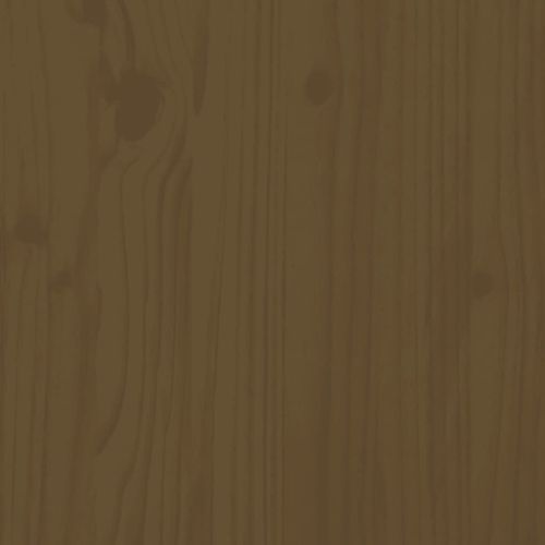 Рамка за легло меденокафява бор масив 180x200 см Super King