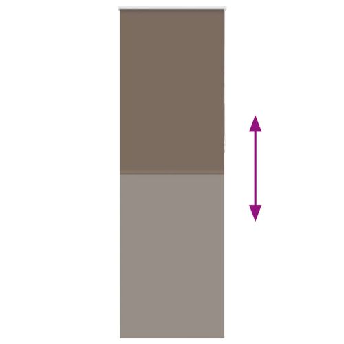 Ролетна щора Blackout Кафе 75x210 см Ширина на плата 70,7 см