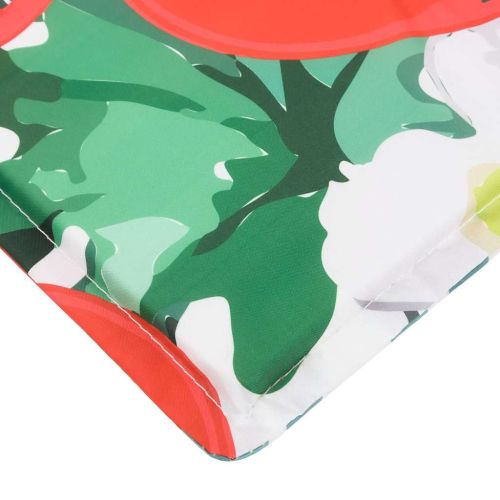 Шалте за шезлонг, многоцветно, 180x60x4 см, Оксфорд плат