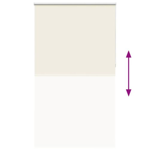 Ролкова щора белезникав 130x210 см Ширина на плата 126,6см