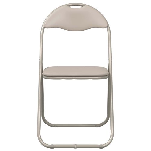 Сгъваем стол 2 pcs Пясък 48 x 43,5 x 81 см Изкуствена