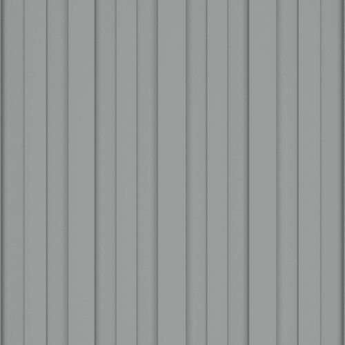 Покривен панел 12 pcs Сиво 80 x 45 cm Поцинкована стомана