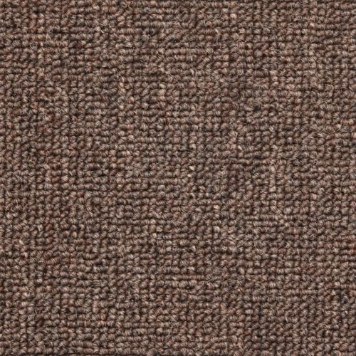 Изтривалки за стълби, 15 бр., 56x17x3 см, кафеенокафяви, полукръгли