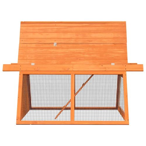 Клетка за зайци, чам и ела масив, 152x128x108 см