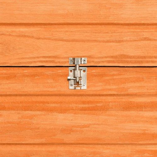 Клетка за зайци, чам и ела масив, 152x128x108 см