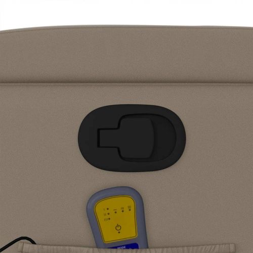 Масажен наклоняем стол, капучино, изкуствена кожа