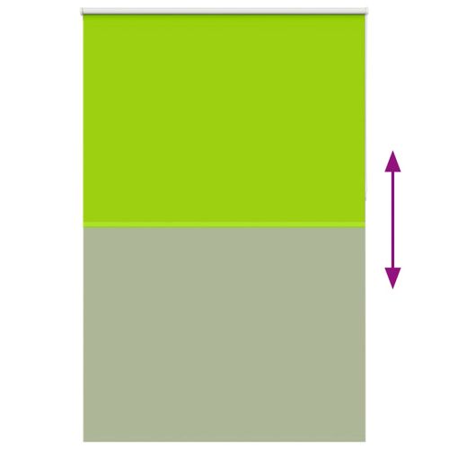 Ролкова щора Blackout Зелени листа 165x210 cm Ширина на плата