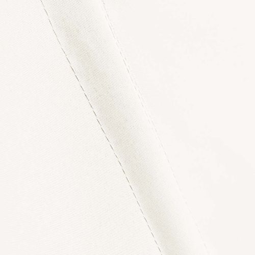 Сгъваема странична тента за балкон, кремава, 140x140 см