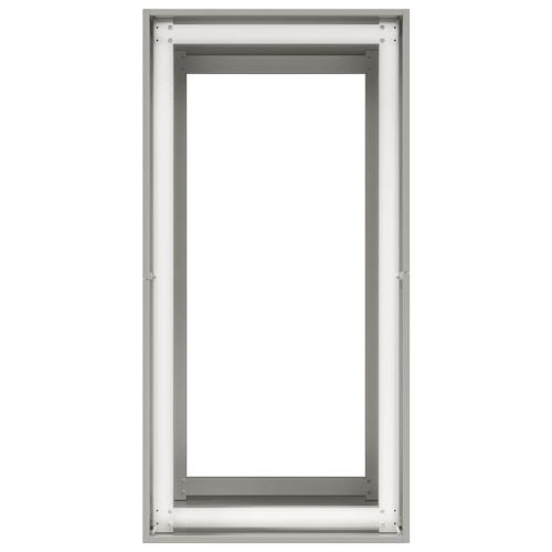 Кашпа, 40x80x80 см, неръждаема стомана