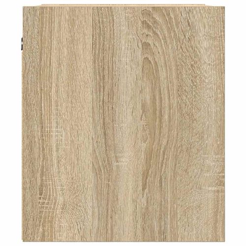 Нощно шкафче за стенен монтаж, сонома дъб, 38x34x40 см